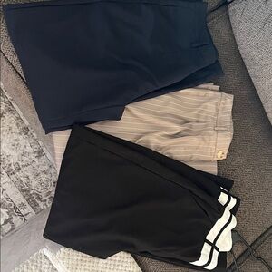 SHEIN Black and Tan Women's Trousers